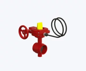 Vanne à papillon à contact sec